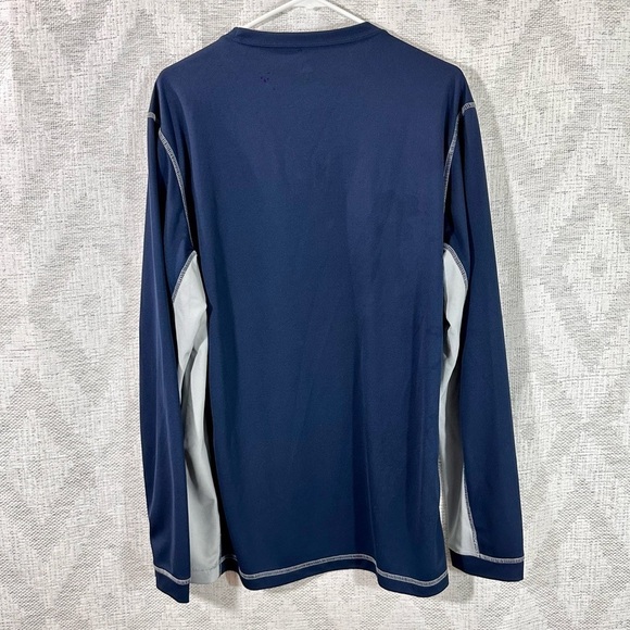 Men's ALO Cool Fit navy & grey long sleeve size XL - Picture 7 of 8